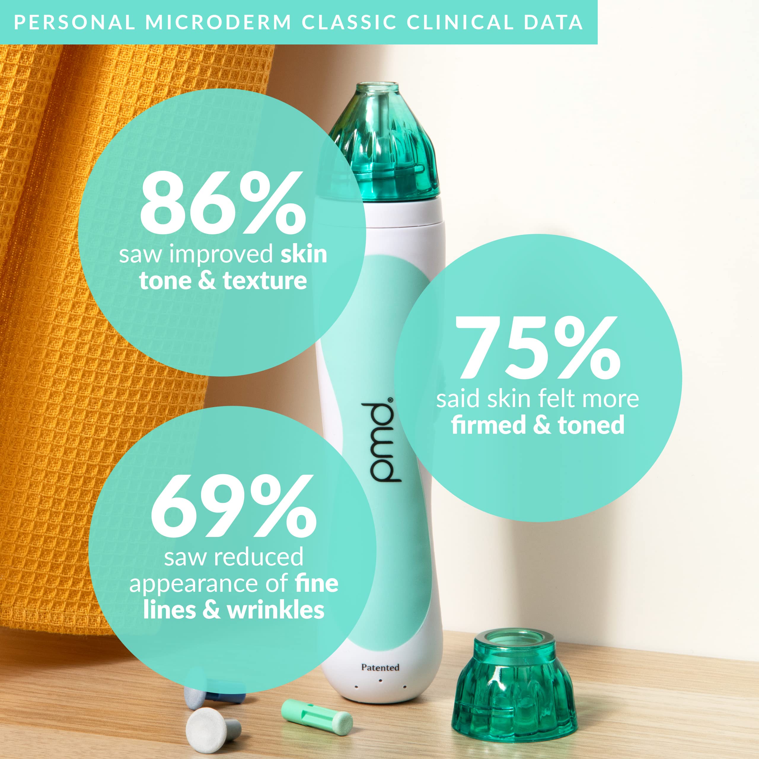 PMD Personal Microderm System, Teal